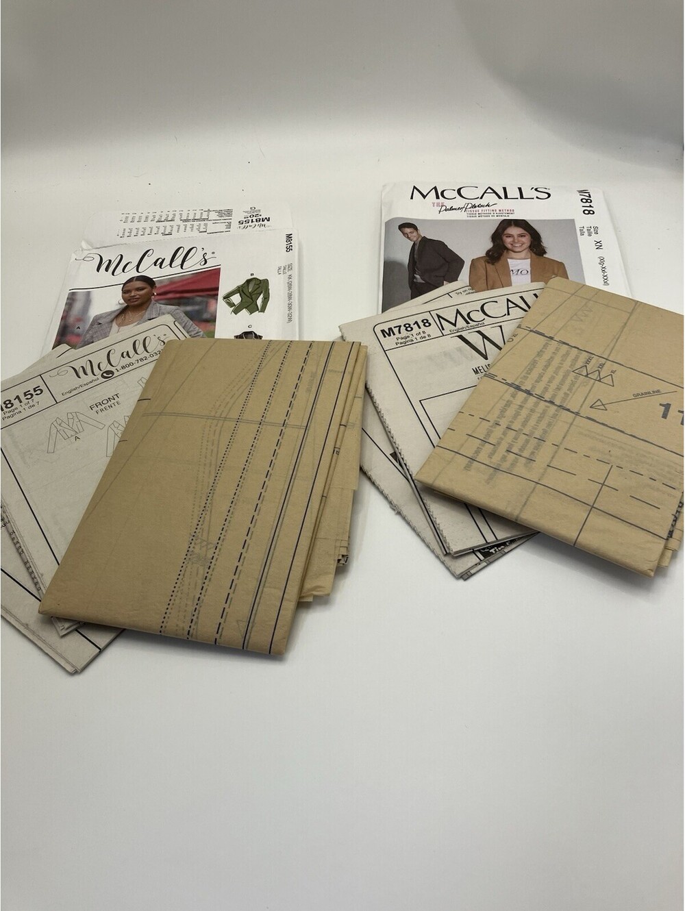Lot Of 2 McCalls Sewing Patterns For Women Jackets New - Picture 6 of 6